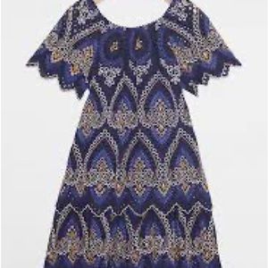 Anthropologie Nori eyelet Tunic Dress size 10